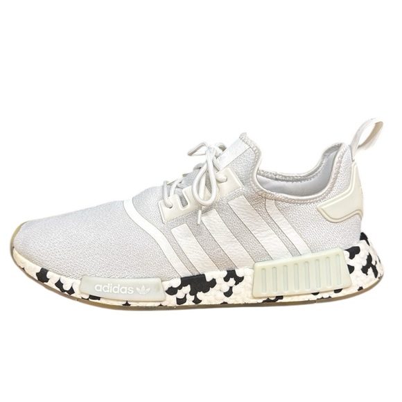 Adidas Originals NMD R1 White Black Speckled Camo #GZ4307 Shoes Men's Size 12 - Picture 9 of 15